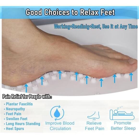 Collapsible Foot Tub Feet Soaking Spa Bath with Massager Acupoints - Picture 6 of 7